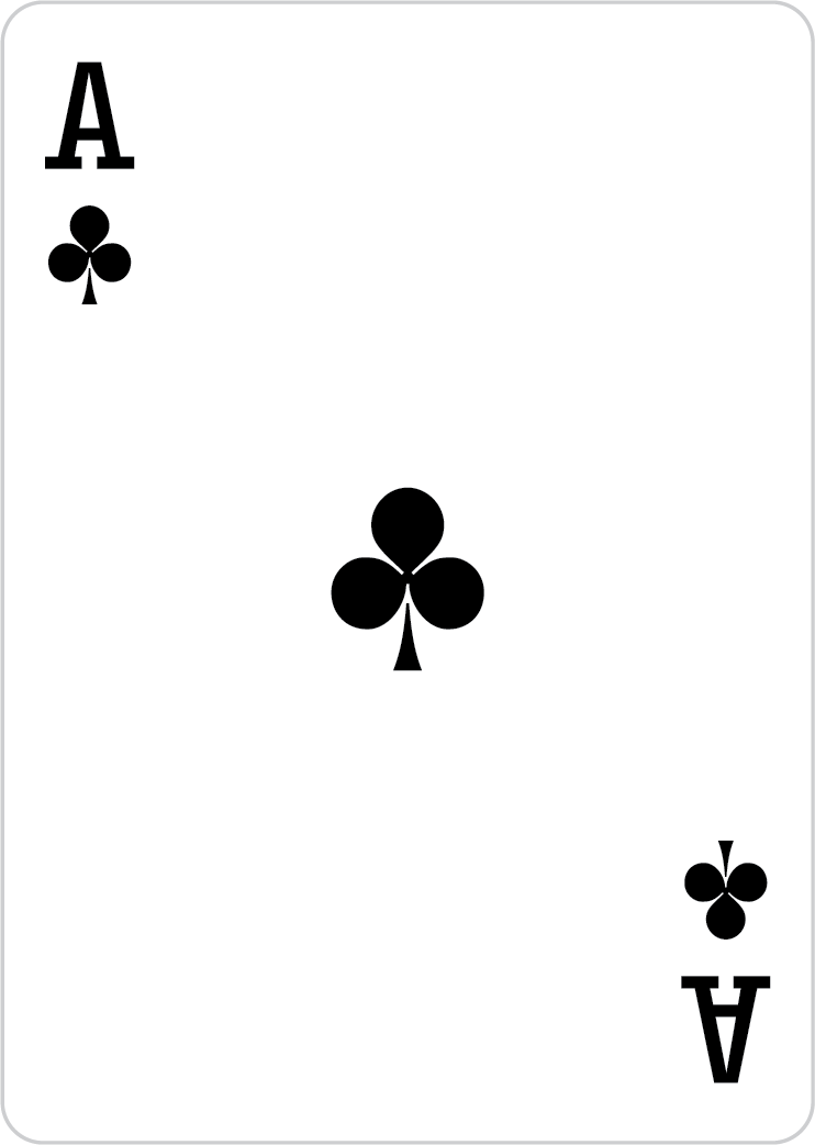 ace of clubs card