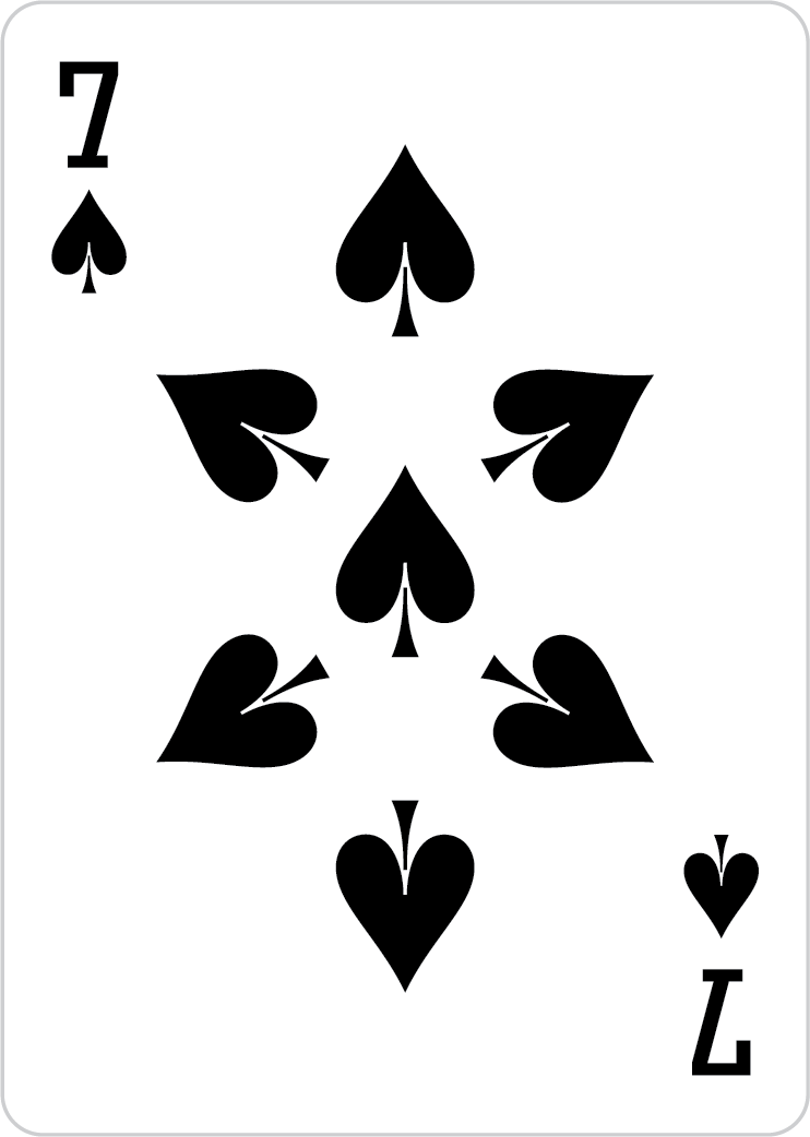 7 of spades card