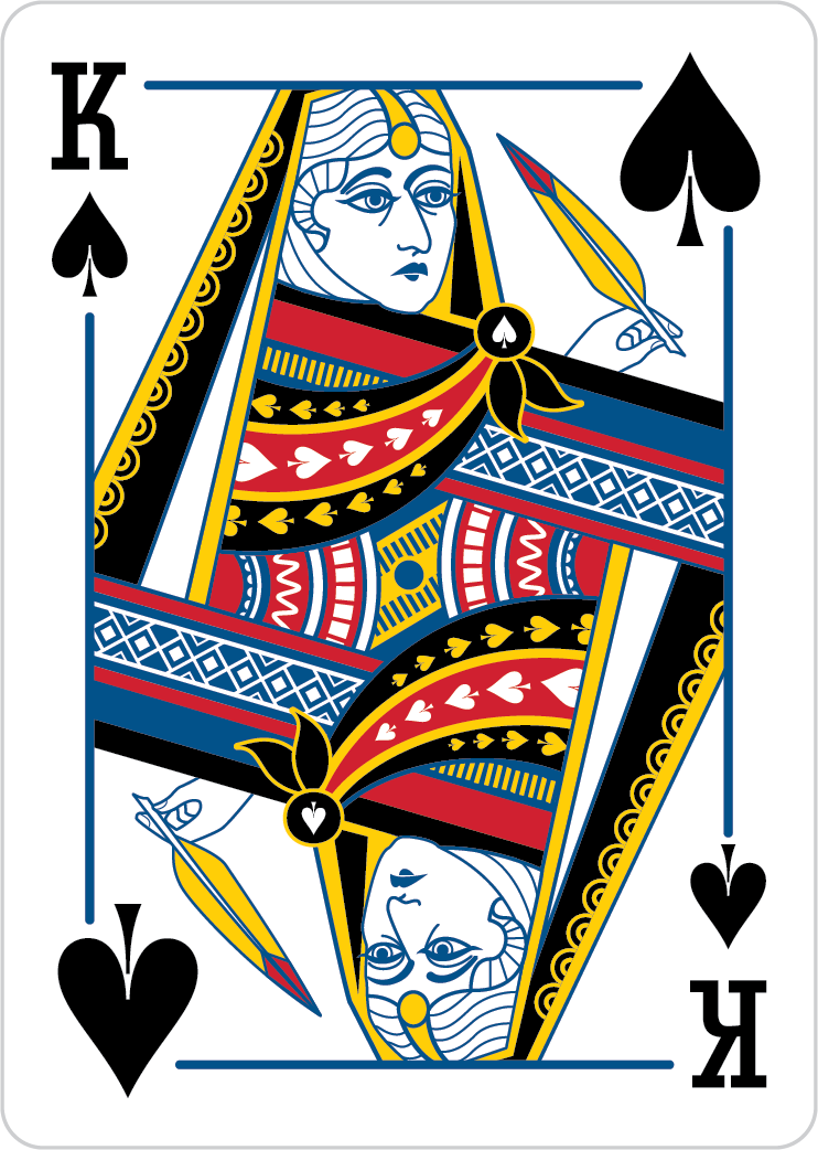 king of spades card